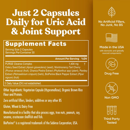 Vitapeak Uric Acid Cleanse Capsules