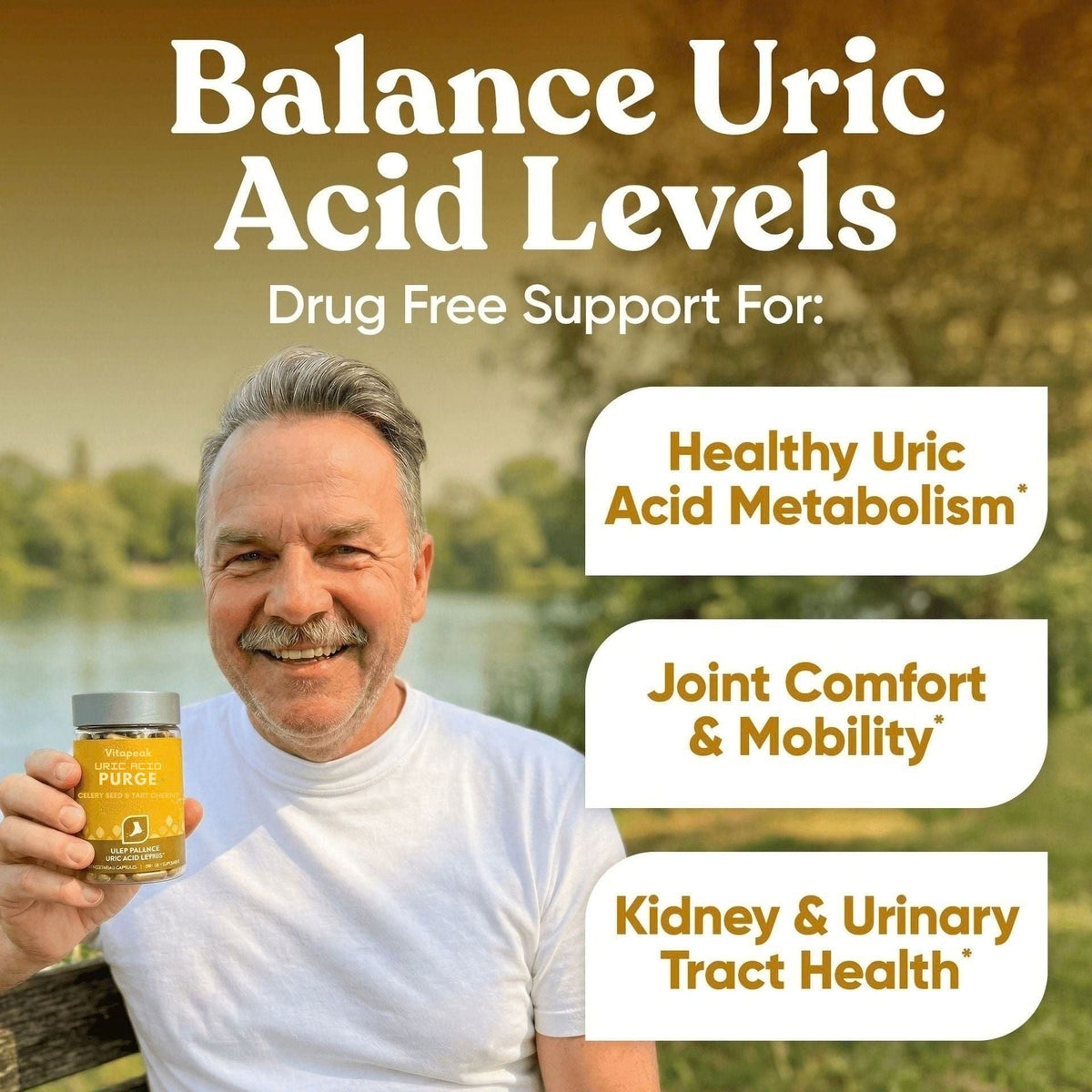 Vitapeak® Uric Acid Cleanse Capsules